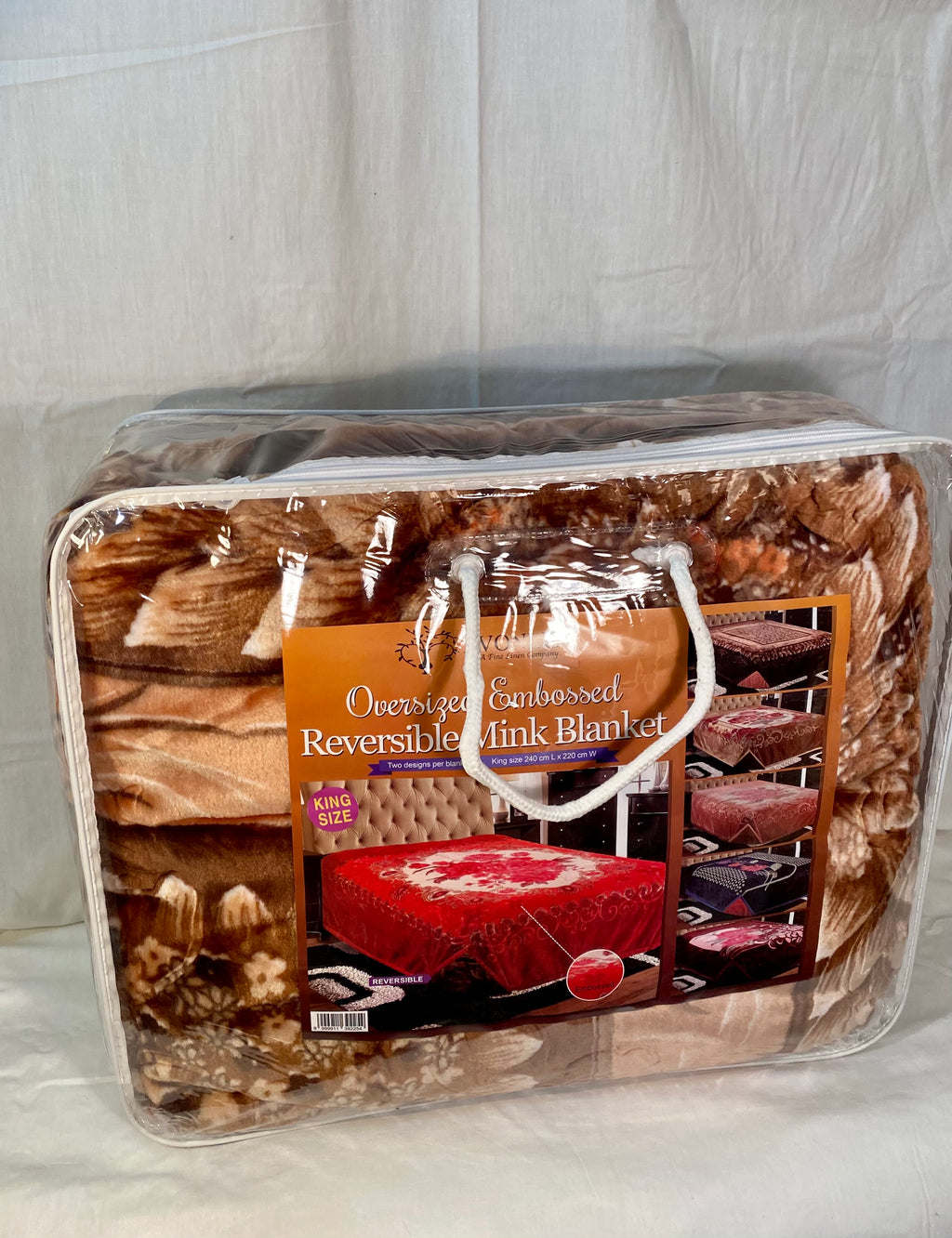 Reversible Mink Comforter Blanket