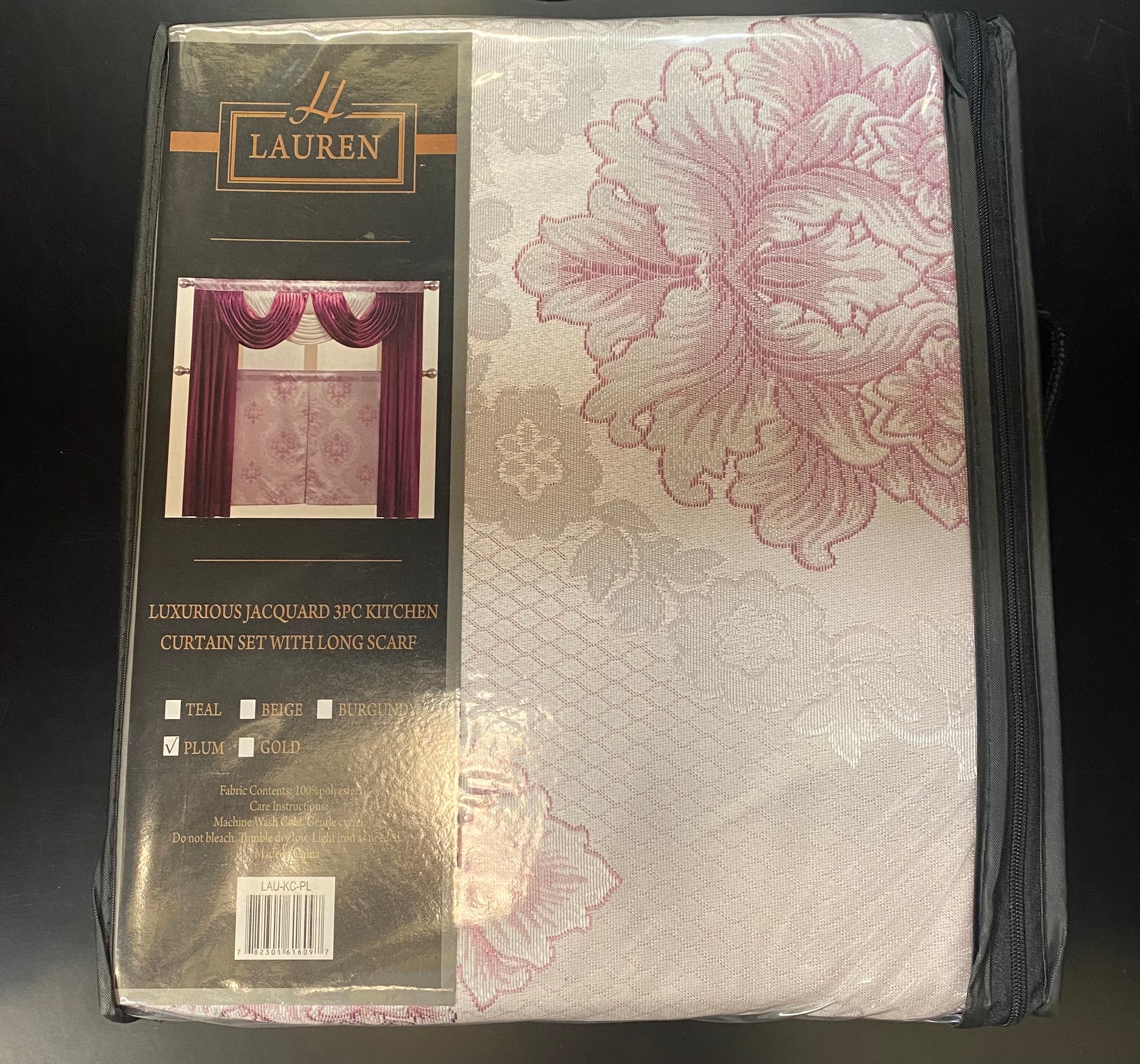 Luxurious 3 Piece Curtain