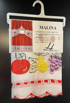 Embroider Kitchen Curtain